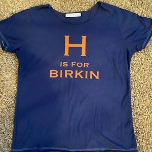 “H is for Birkin” t-shirt